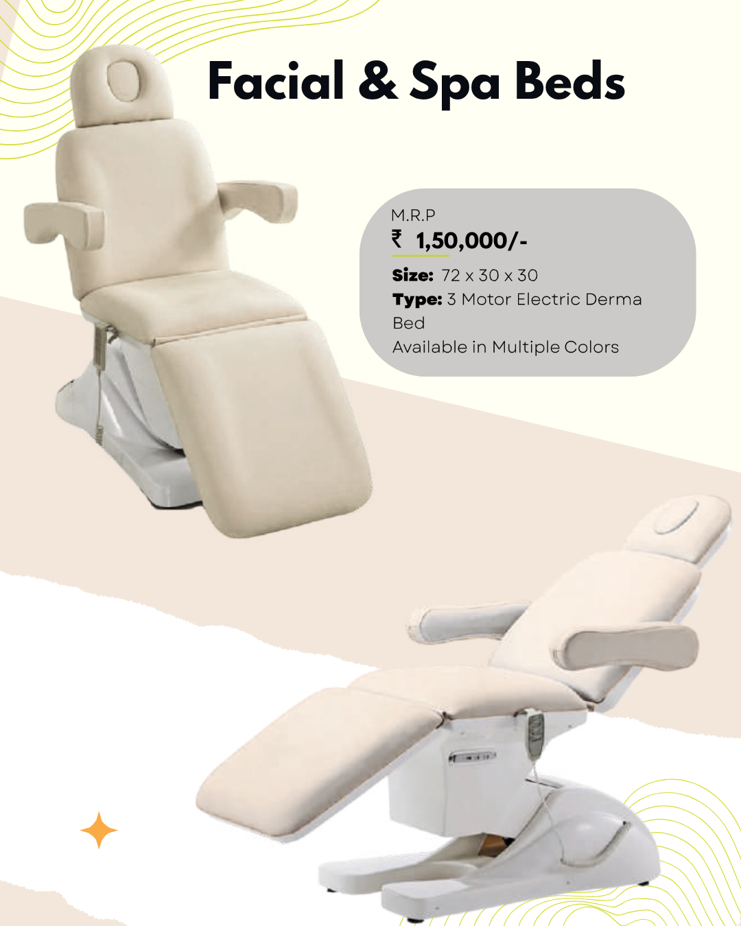 facial & spa beds